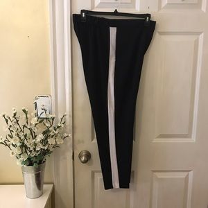 Black Casual Track Pant